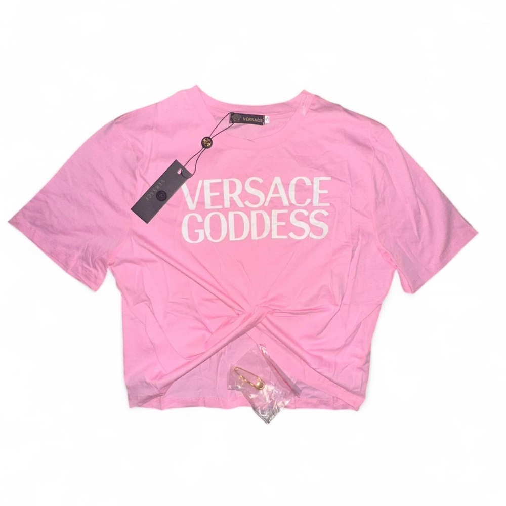 Versace Pink Short Sleeve Tee